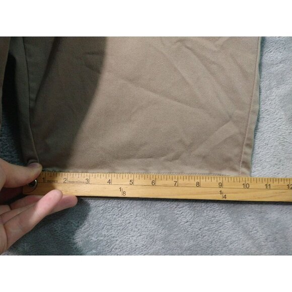 Volcom Shorts Mens 34 Beige Vmonty Stretch Chino Flat Front Skater Surf - Picture 6 of 9